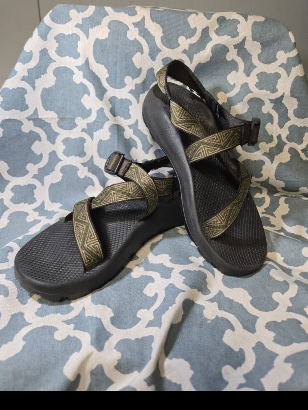 Men's Sz 10 Mega Z/1 Wide-Strap Classic Sandal